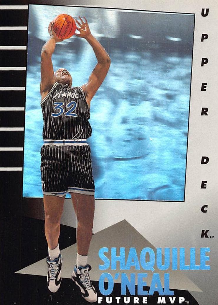Shaquille O'Neal 1992 upper-deck