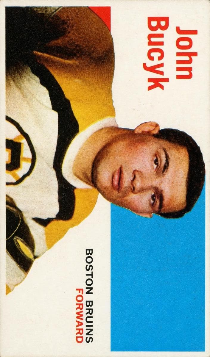John Bucyk 1960 topps Topps