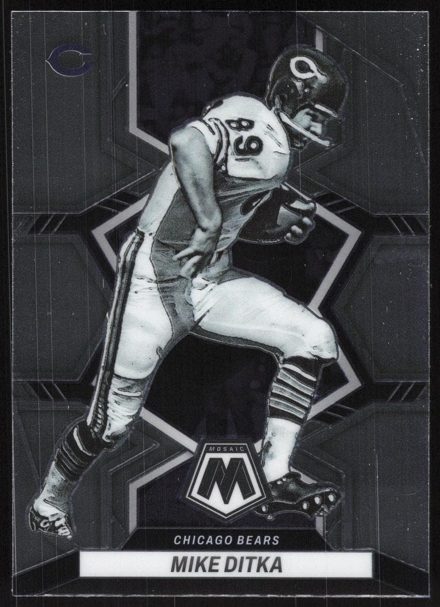 Mike Ditka trading card