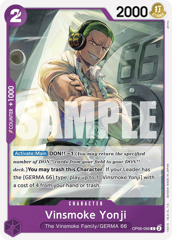 Vinsmoke Yonji 2024 One Piece Wings of the Captain
