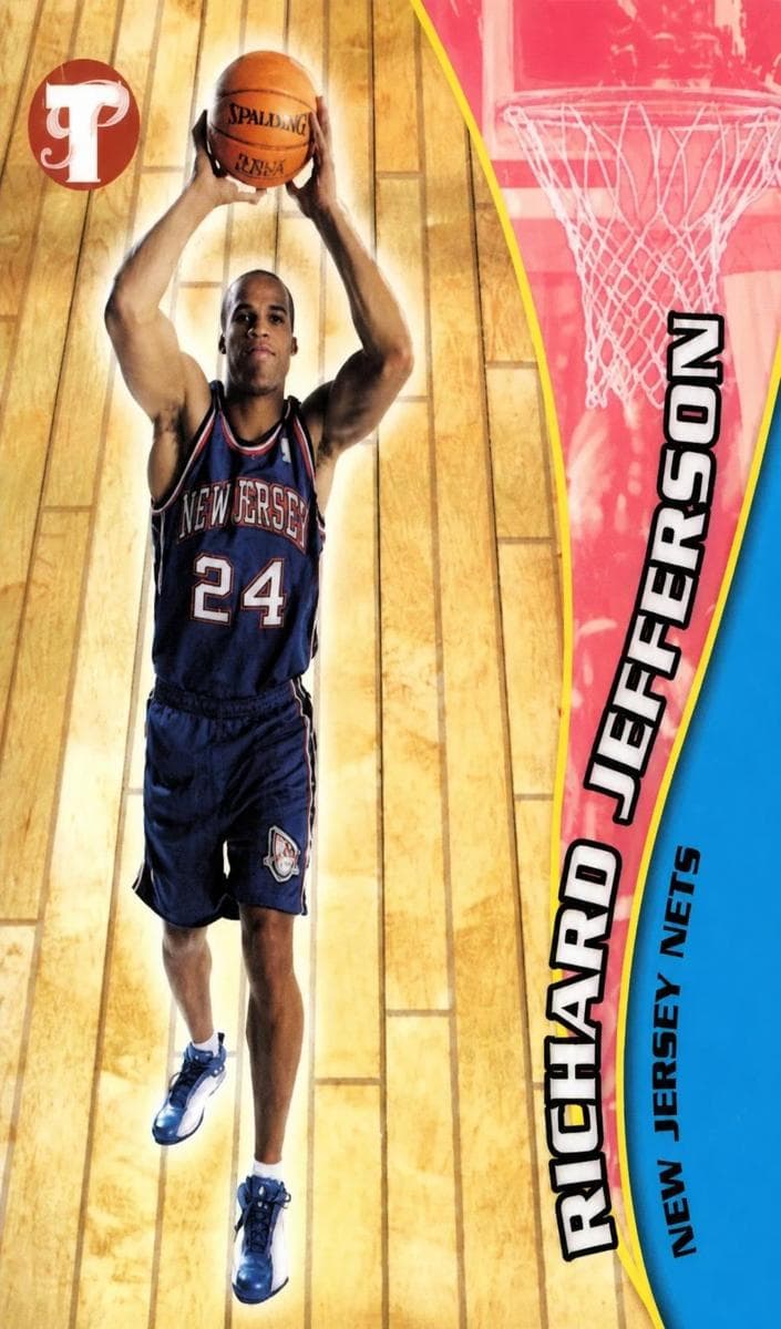 Richard Jefferson 2001 topps Pristine