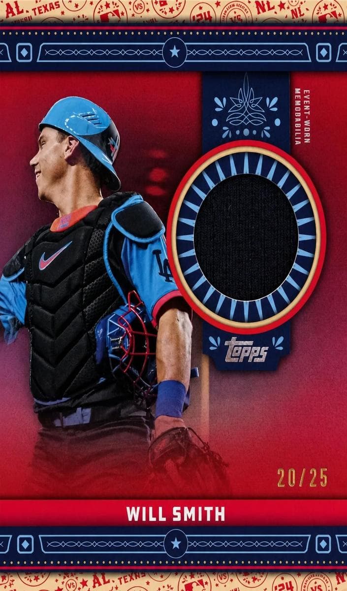 Will Smith 2024 topps Topps Update