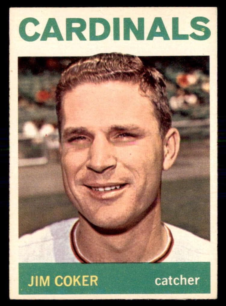 Jim Coker 1964 topps Topps