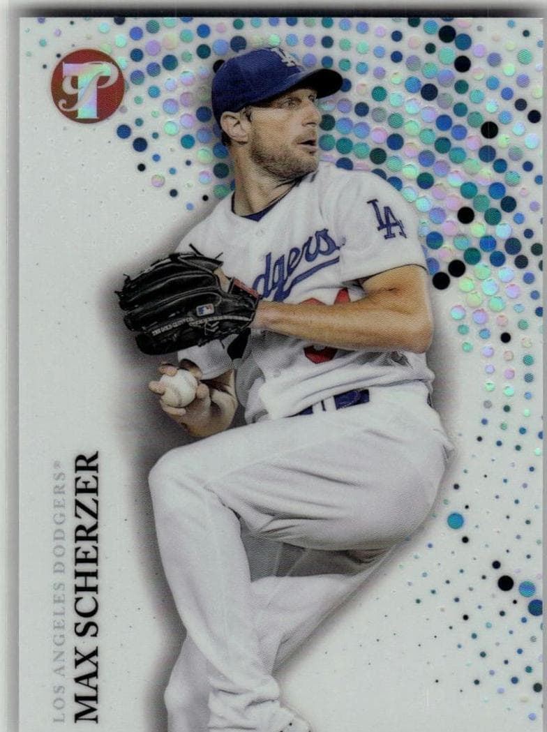 Max Scherzer 2022 topps Topps Pristine