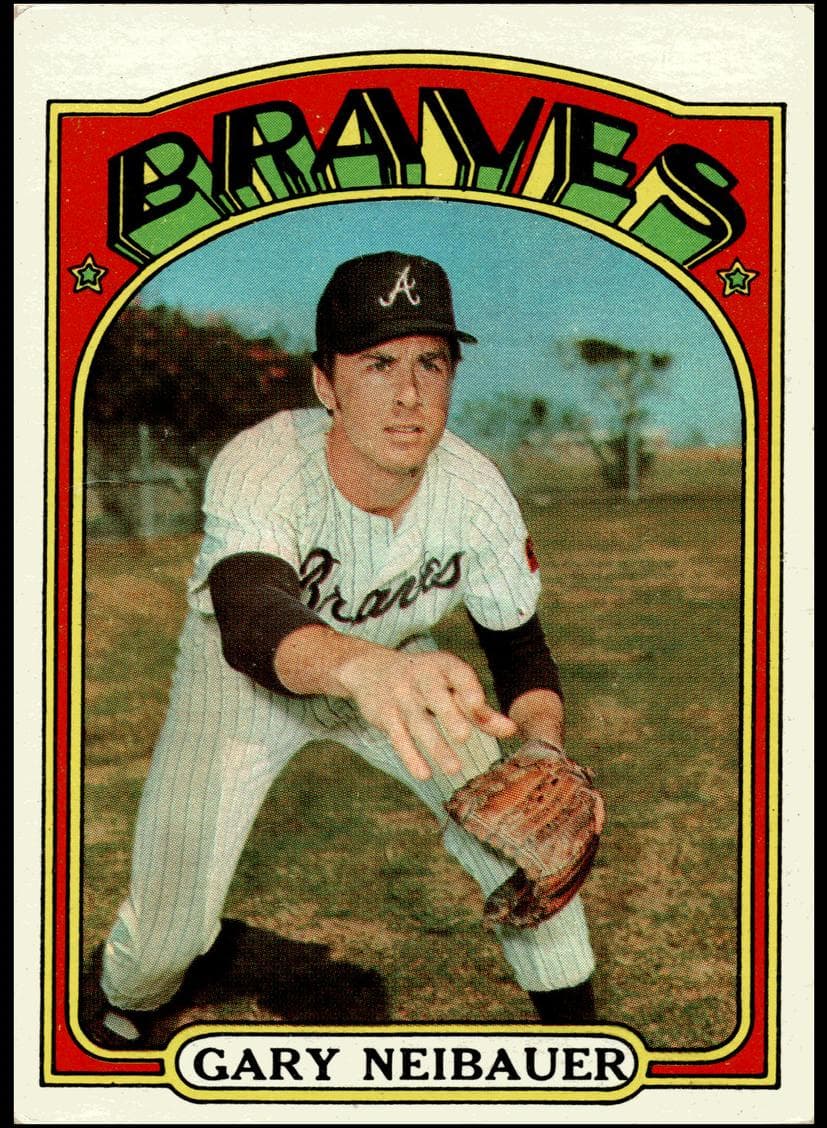 Gary Neibauer 1972 topps Topps