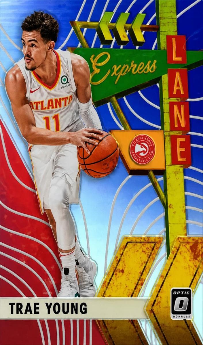 Trae Young 2019 panini Donruss Optic