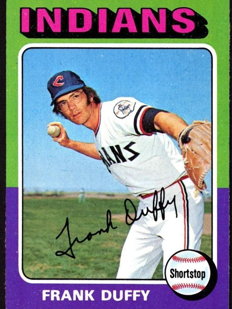 Frank Duffy 1975 topps Topps