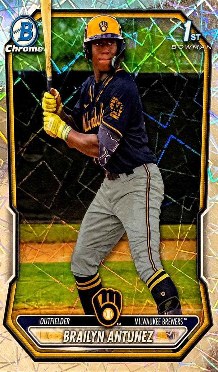 Brailyn Antunez trading card