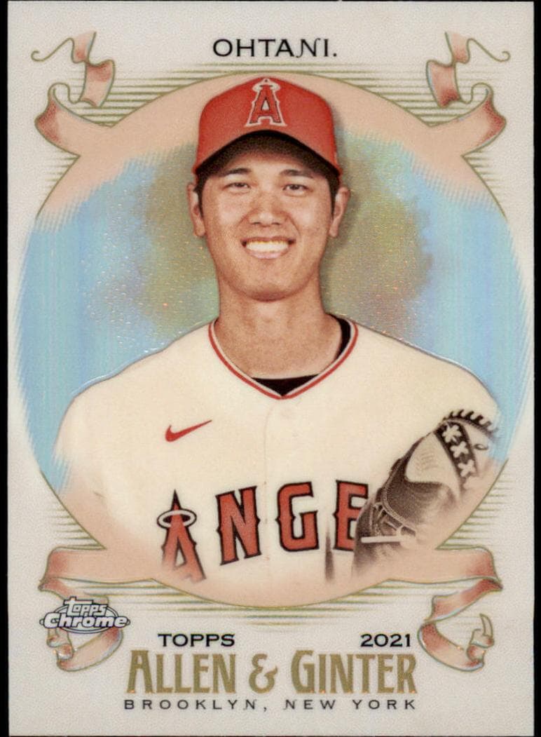Shohei Ohtani 2021 topps