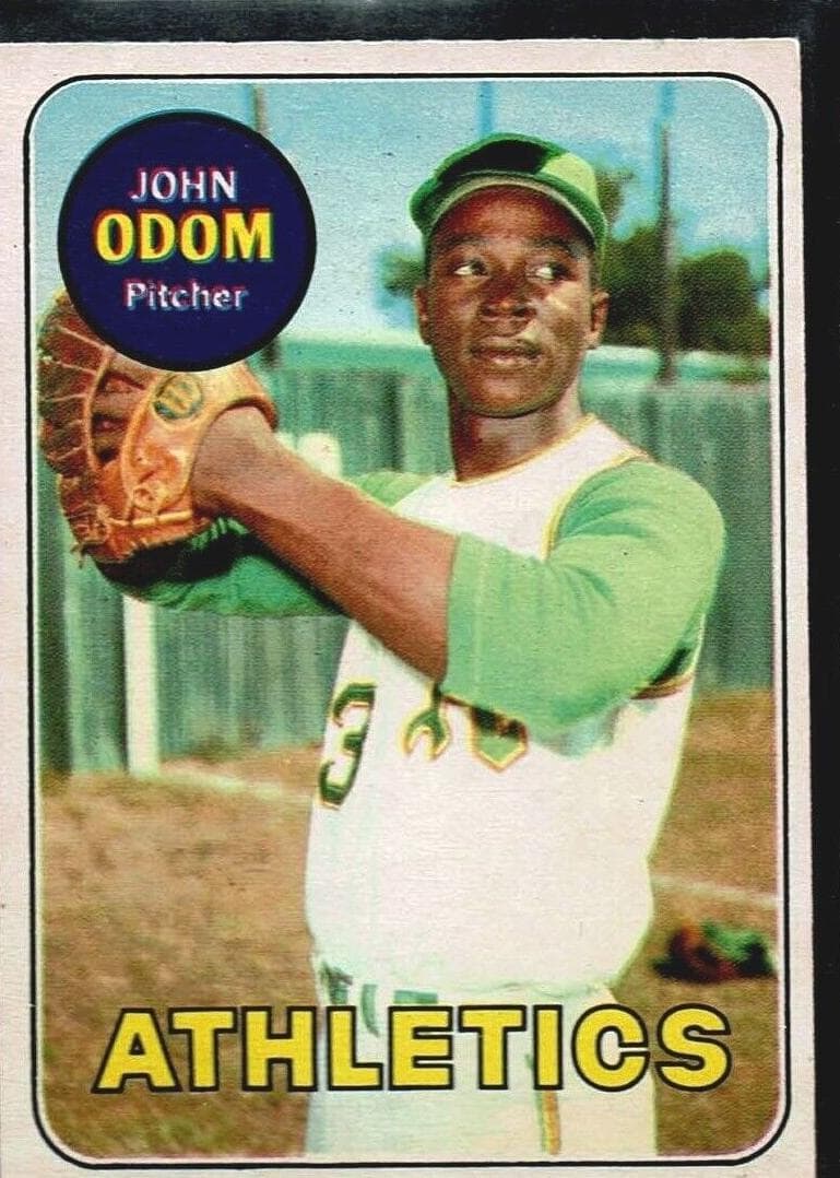 John Odom 1969 topps O-Pee-Chee