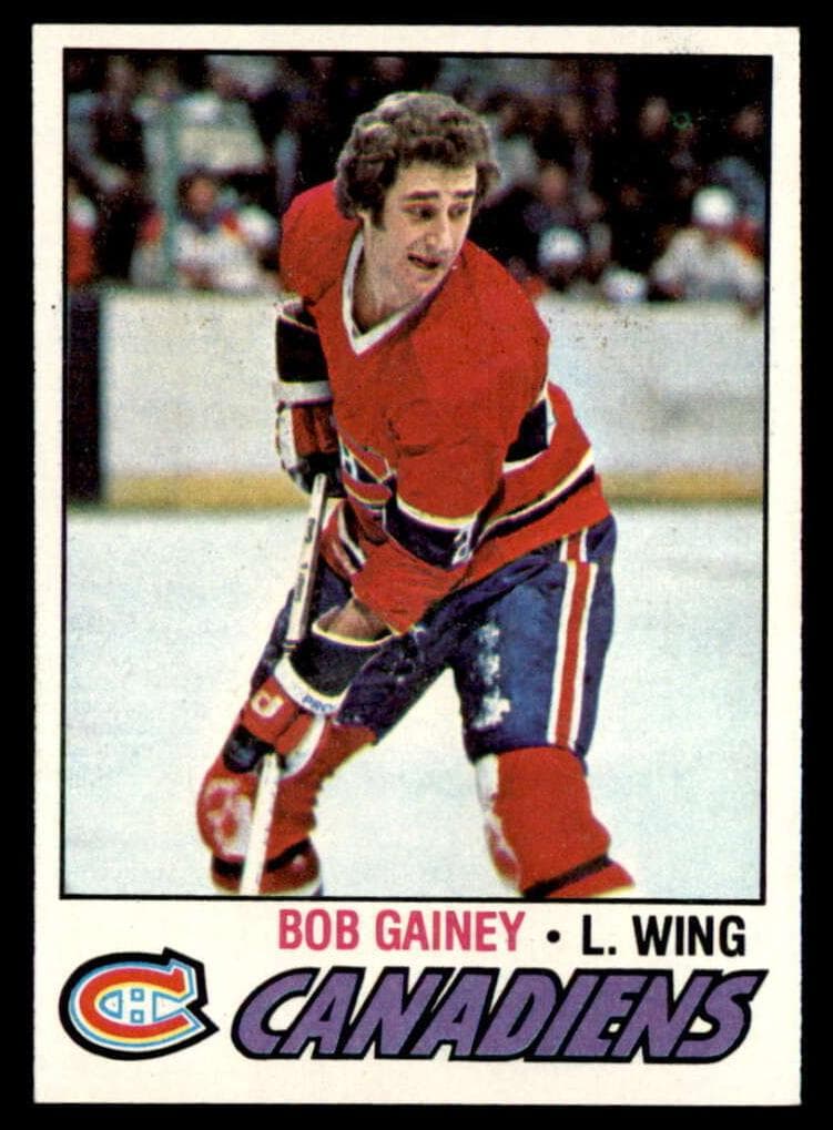Bob Gainey 1977 topps Topps