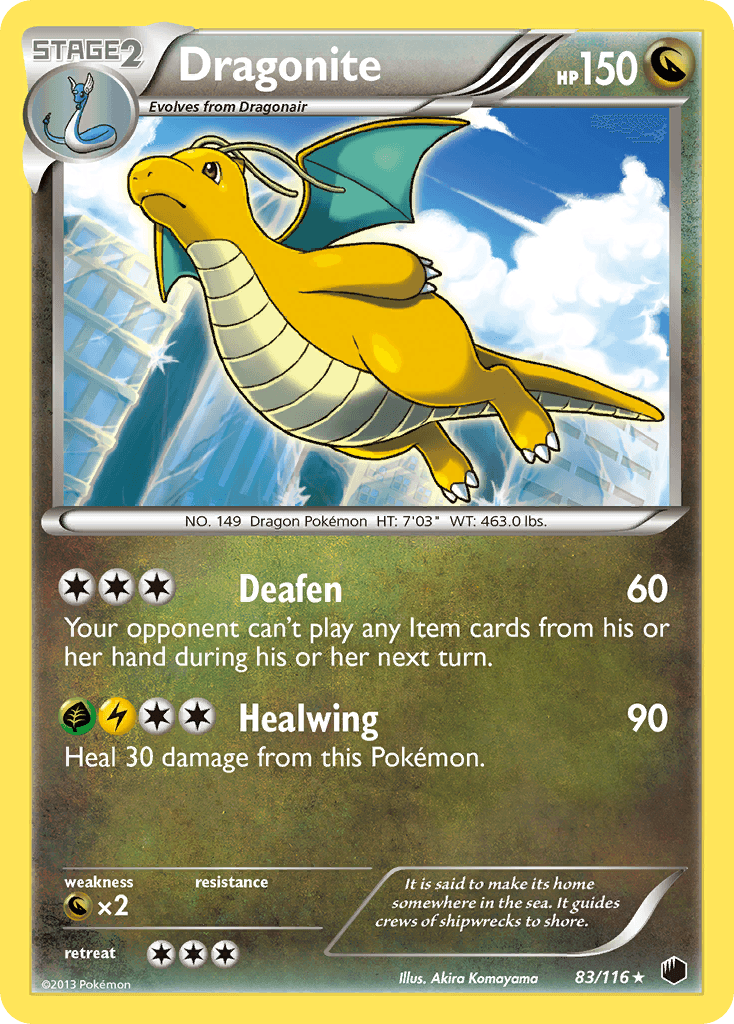 Dragonite 2013 Pokemon Plasma Freeze