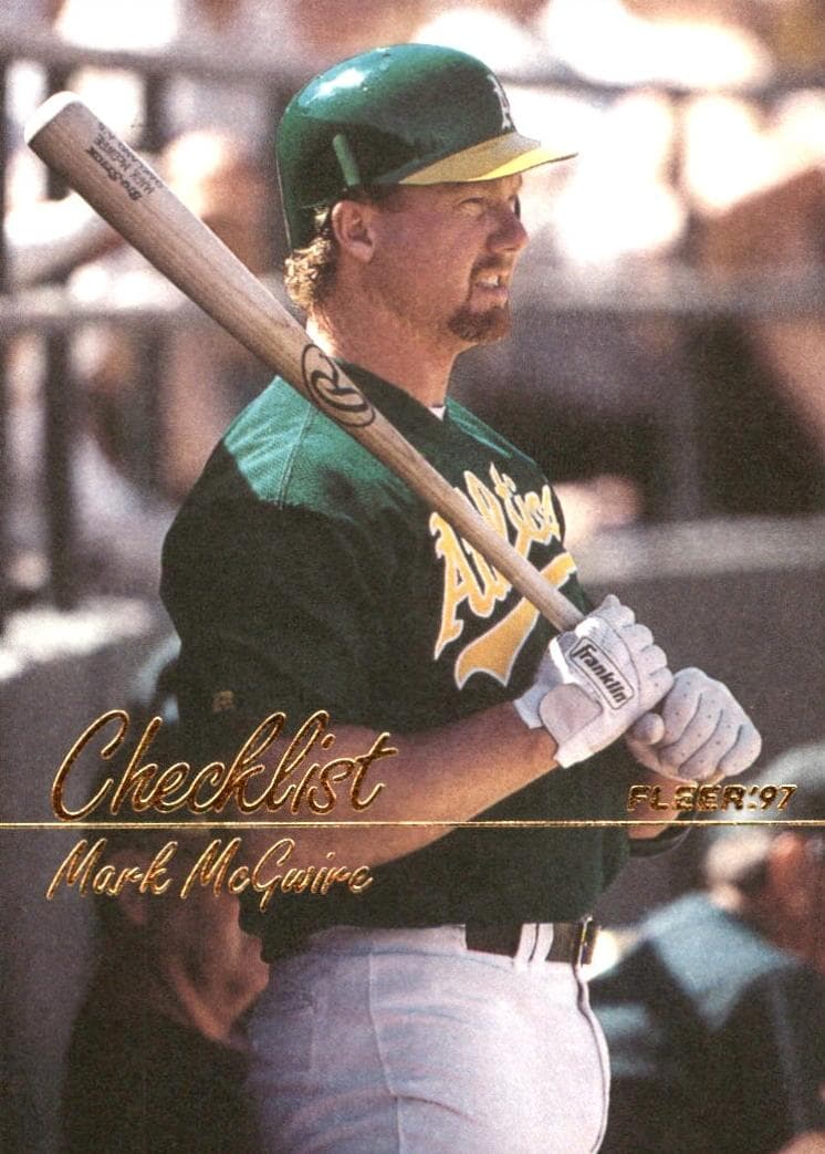 Mark McGwire 1997 fleer Fleer