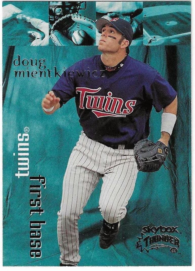 Doug Mientkiewicz 1999 fleer SkyBox Thunder