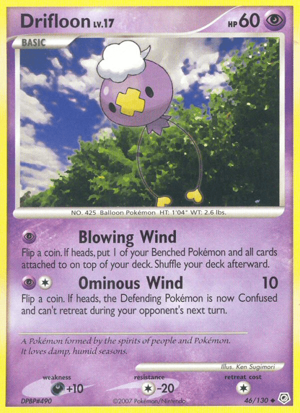 Drifloon 2007 Pokemon