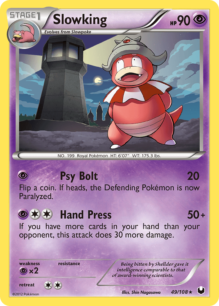 Slowking 2012 Pokemon Dark Explorers