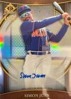 Simon Juan trading card