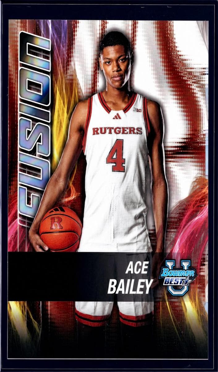Ace Bailey 2024 bowman Bowman Best University Best of 2024 Autographs