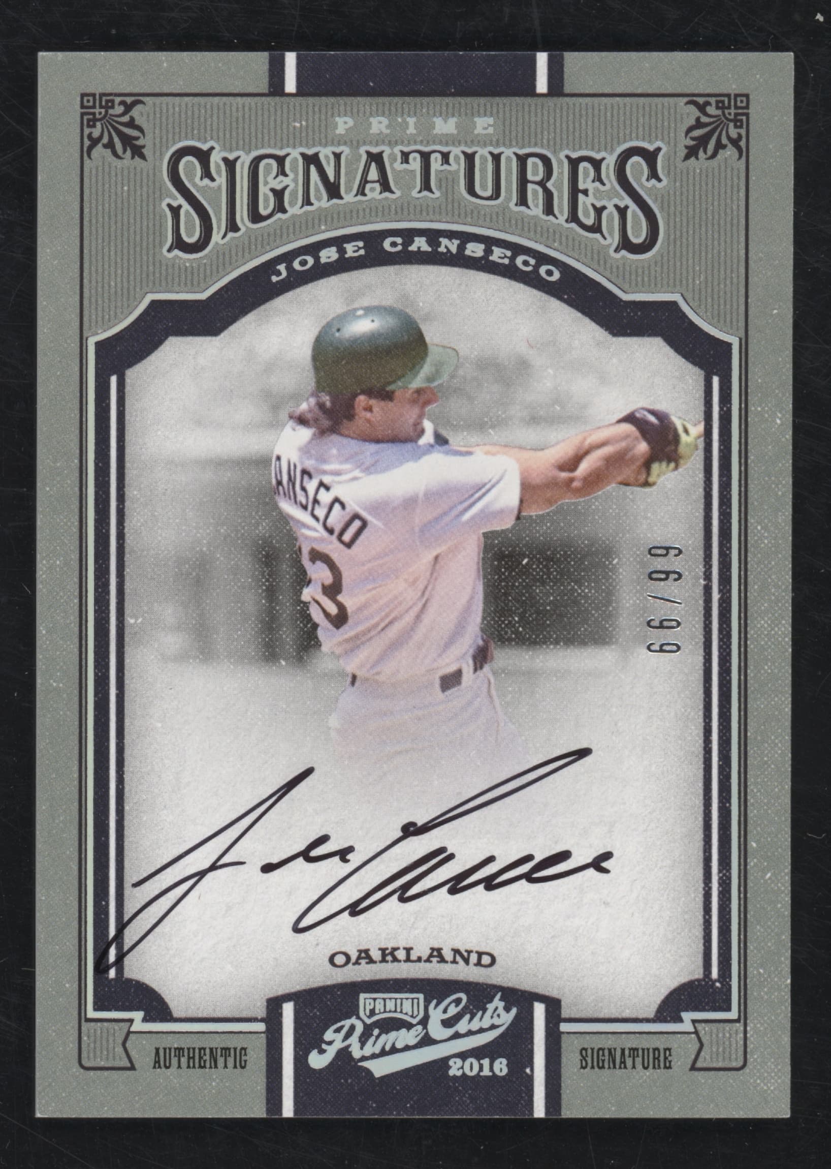Jose Canseco 2016 panini