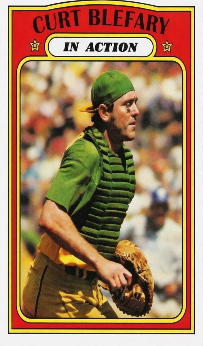 Curt Blefary 1972 topps Topps