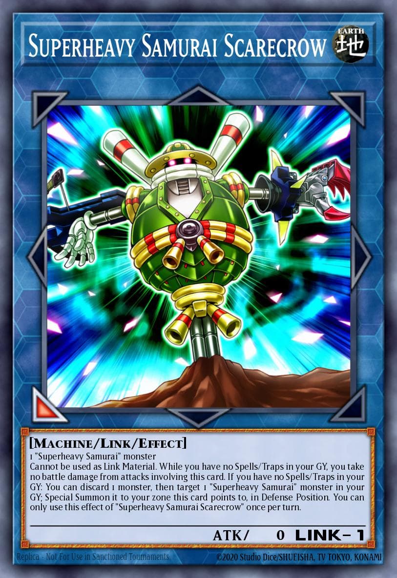 Superheavy Samurai Scarecrow 2021 Yu-Gi-Oh! 2021 Tin of Ancient Battles Mega Pack