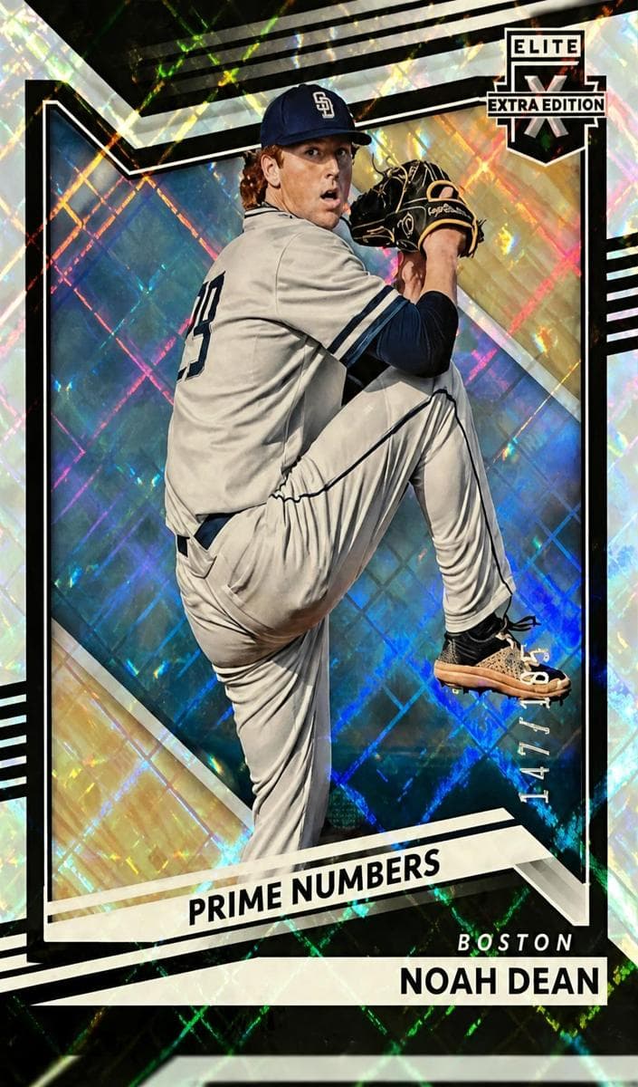 Noah Dean 2022 panini Elite Extra Edition