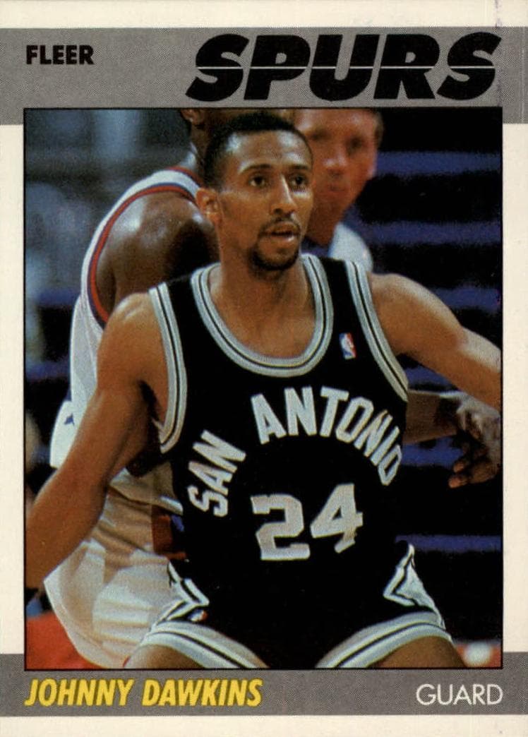 Johnny Dawkins trading card