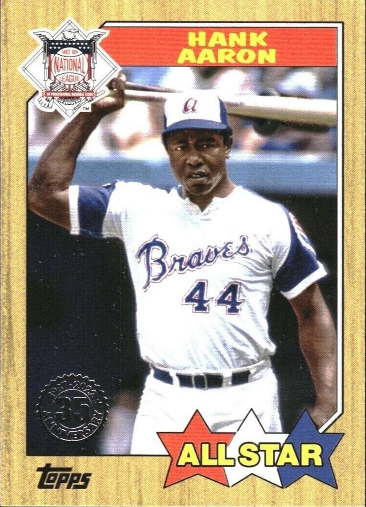 Hank Aaron 2022 topps Topps