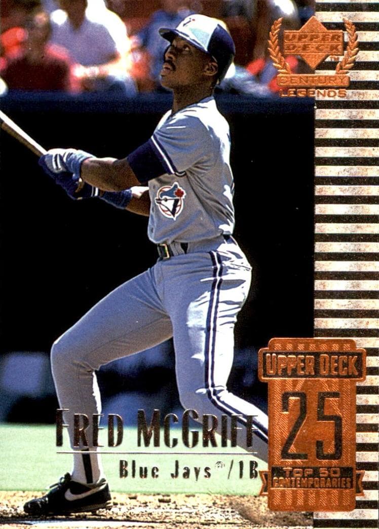 Fred McGriff 1999 upper-deck Upper Deck Century Legends