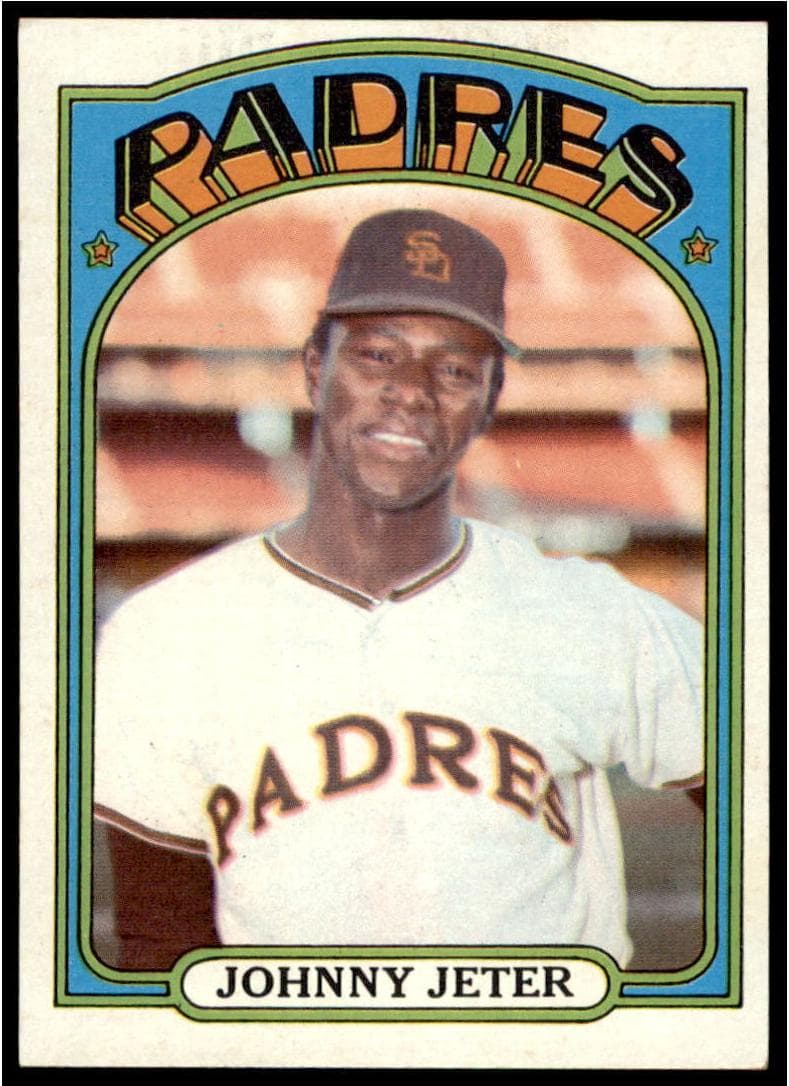 Johnny Jeter 1972 topps Topps
