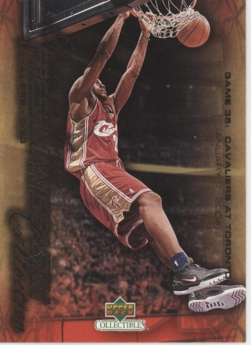 Lebron James 2004 upper-deck Collectibles Lebron James Freshman Season