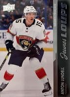 Anton Lundell trading card