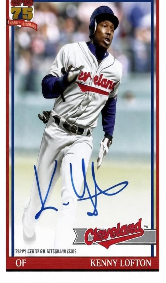 Kenny Lofton trading card