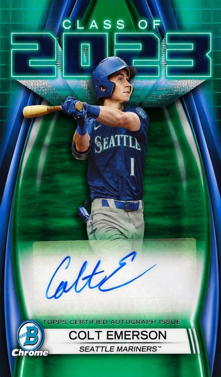 Colt Emerson 2023 bowman Bowman Draft