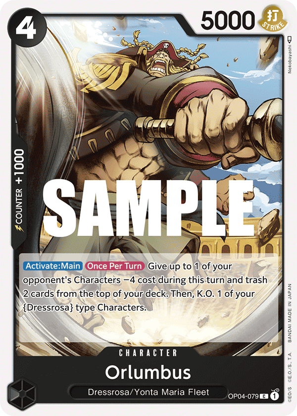 Orlumbus 2023 One Piece Japanese Kingdoms of Intrigue
