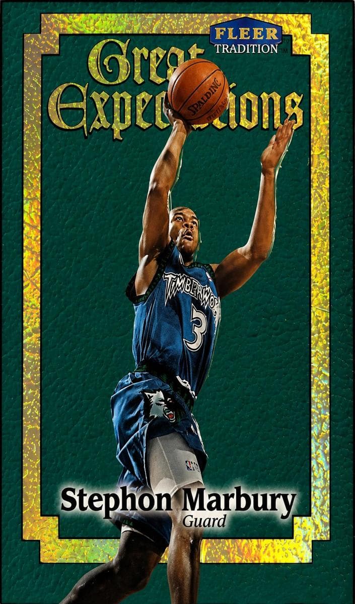 Stephon Marbury 1998 fleer Fleer
