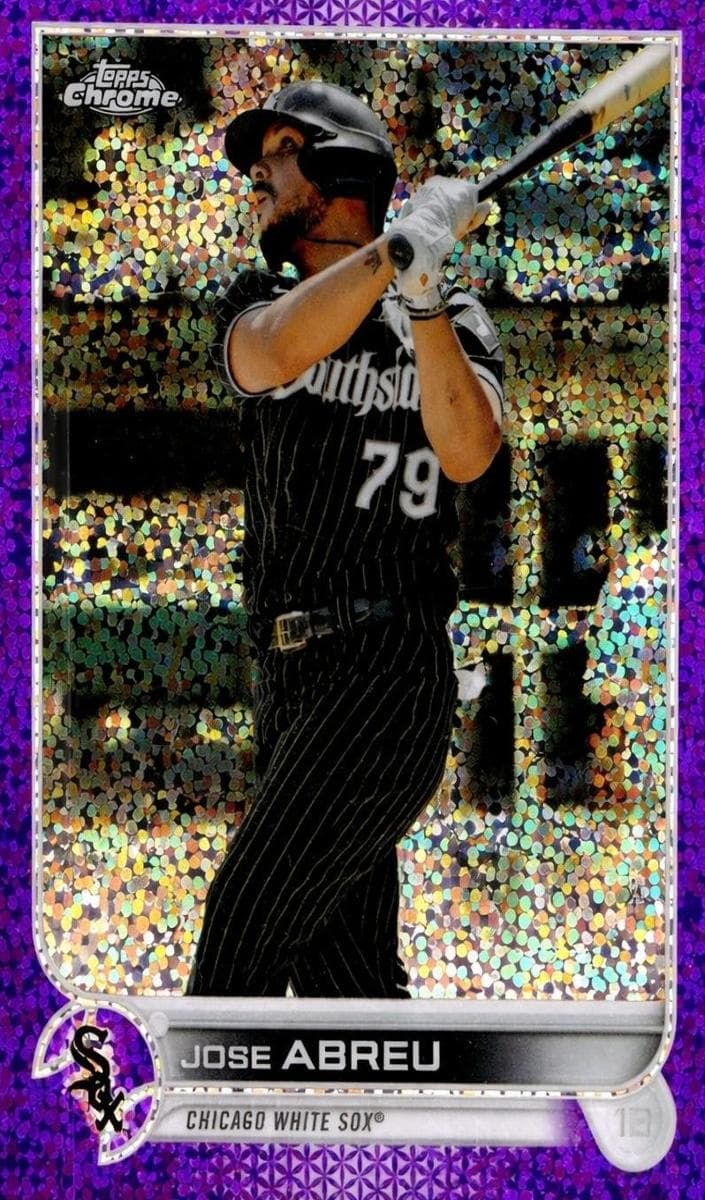 Jose Abreu 2022 topps Topps Chrome