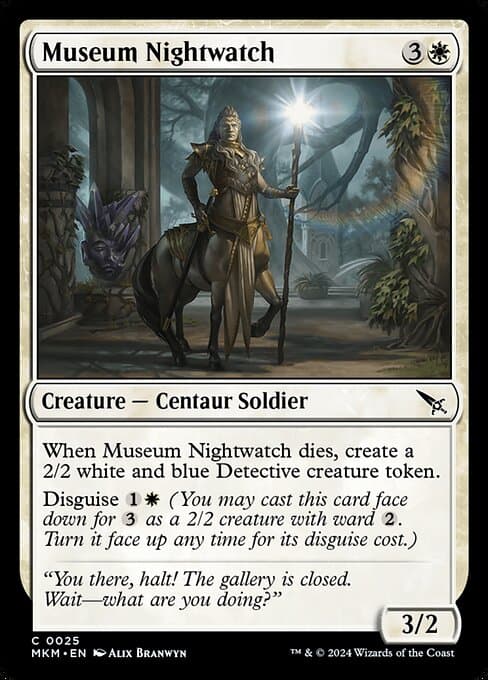 Museum Nightwatch 2024 Magic: The Gathering Murders at Karlov Manor