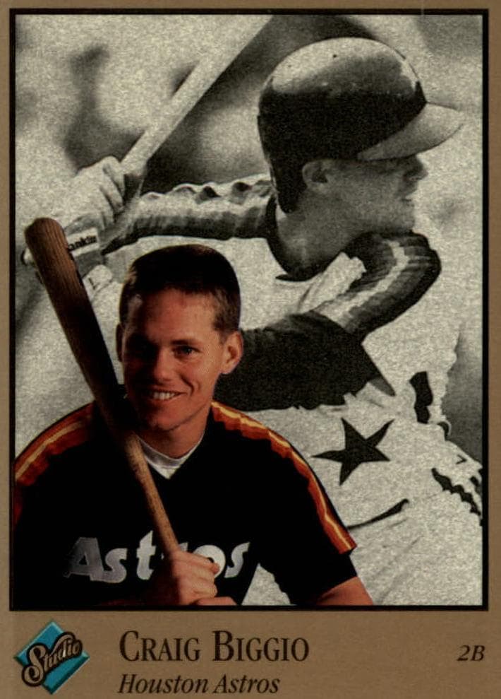 Craig Biggio 1992 unknown Studio