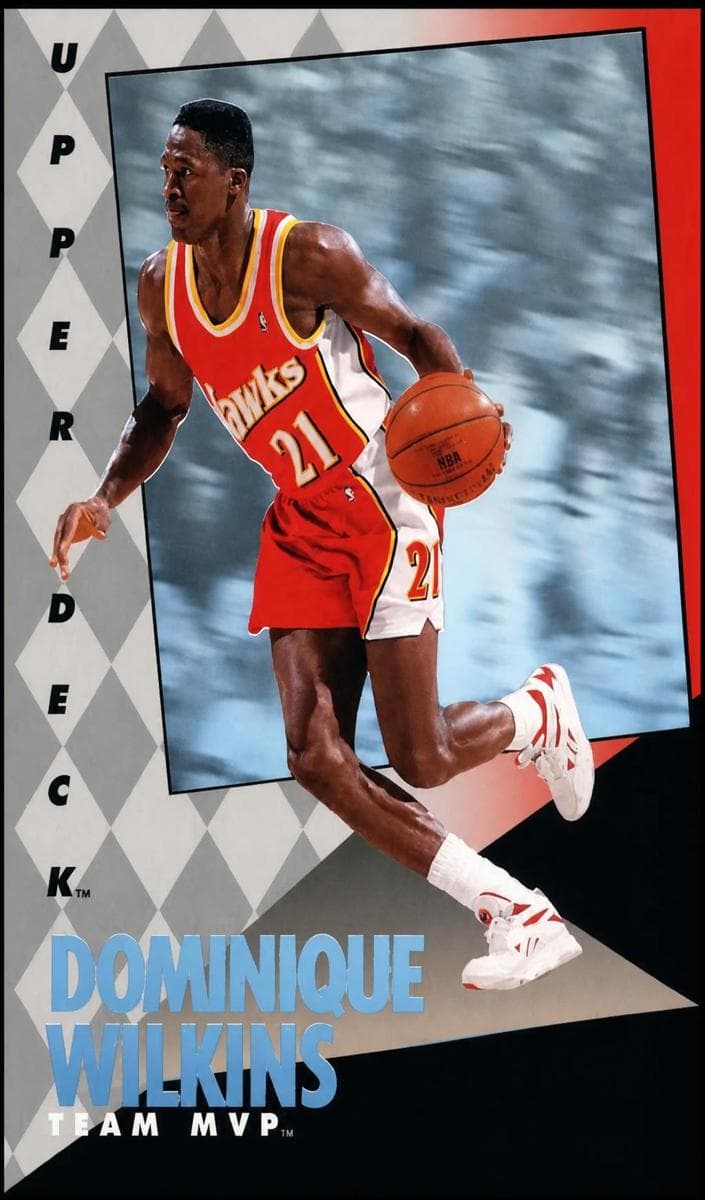 Dominique Wilkins 1992 upper-deck