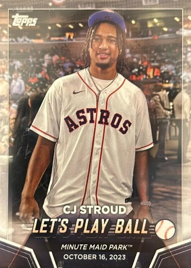 CJ Stroud 2024 topps Topps
