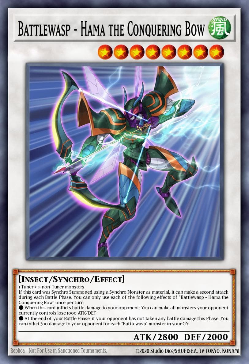 Battlewasp - Hama the Conquering Bow #BLHR-EN038