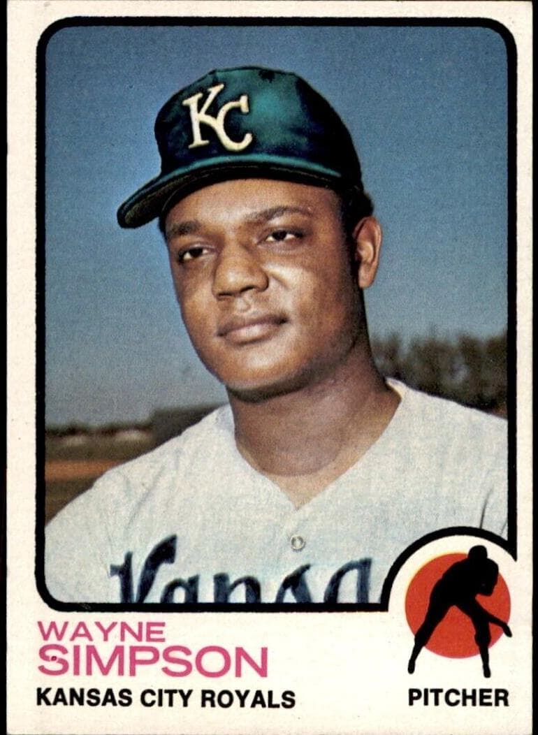 Wayne Simpson 1973 topps Topps