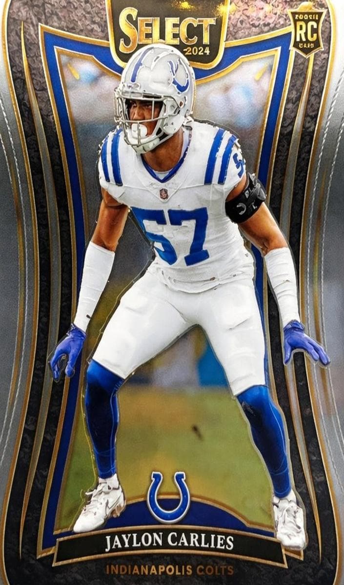 Jaylon Carlies trading card