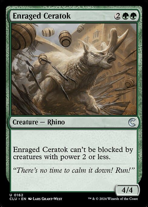 Enraged Ceratok #125