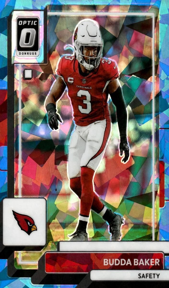 Budda Baker 2022 panini Donruss Optic