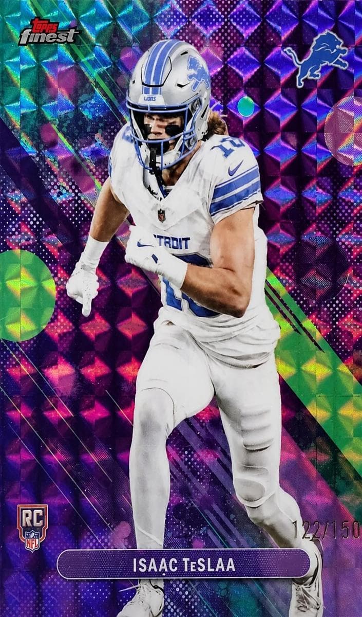 Isaac TeSlaa trading card