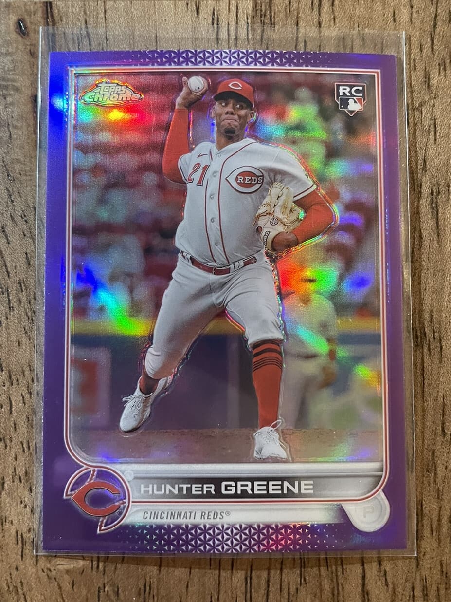Purple Reds 2022 Topps Chrome 2022 Topps Chrome