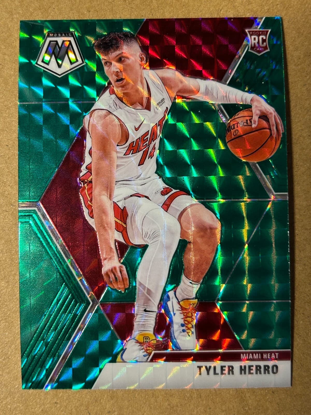 -20 GREEN TYLER HERRO MIAMI HE 2019 Panini Mosaic