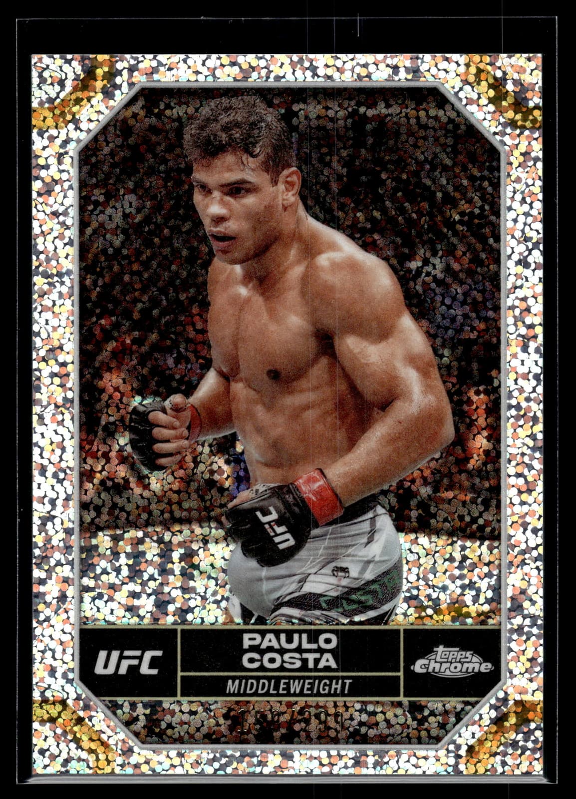 Paulo Costa 2024 Topps Chrome 2024 Topps Chrome refractor
